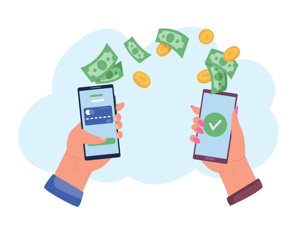 phone,money,transfer.,hand,hold,phone,and,send,cash,coins